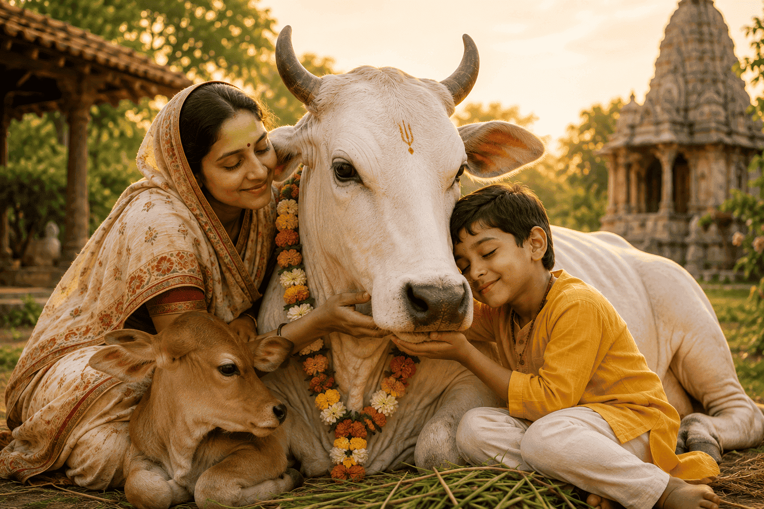 Cow as Mother